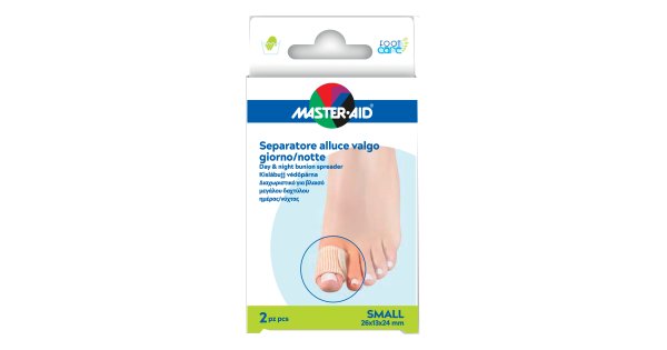 SEPARATORE DITA MASTER-AID FOOTCARE CON ANELLO SMALL 2 PEZZI C17 - farmavitality.it