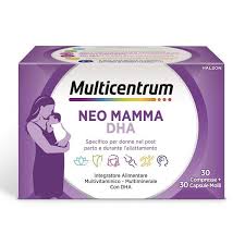MULTICENTRUM NEO MAMMA DHA 30 COMPRESSE + 30 CAPSULE MOLLI - farmavitality.it