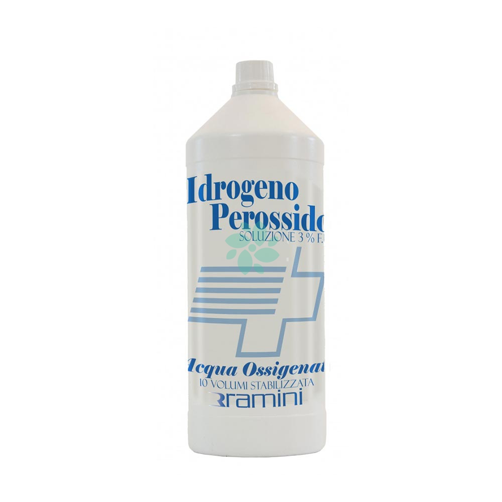 Perossido D'idrogeno Farmacopea Ufficiale Soluzione 3% 10 Volumi 1 Litro - farmavitality.it