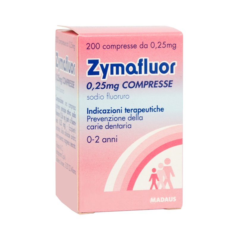 ZYMAFLUOR*200CPR 0,25MG - farmavitality.it