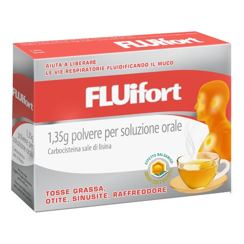 FLUIFORT*12BUST OS POLV 1,35G - farmavitality.it