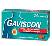 GAVISCON*24CPR FRAG250+133,5MG - farmavitality.it