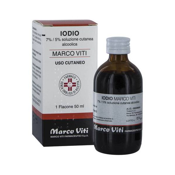 IODIO SOL ALCO I MV*50ML - farmavitality.it