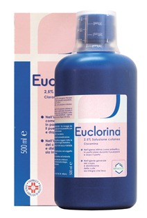 EUCLORINA 2,5%*1FL 500ML - farmavitality.it