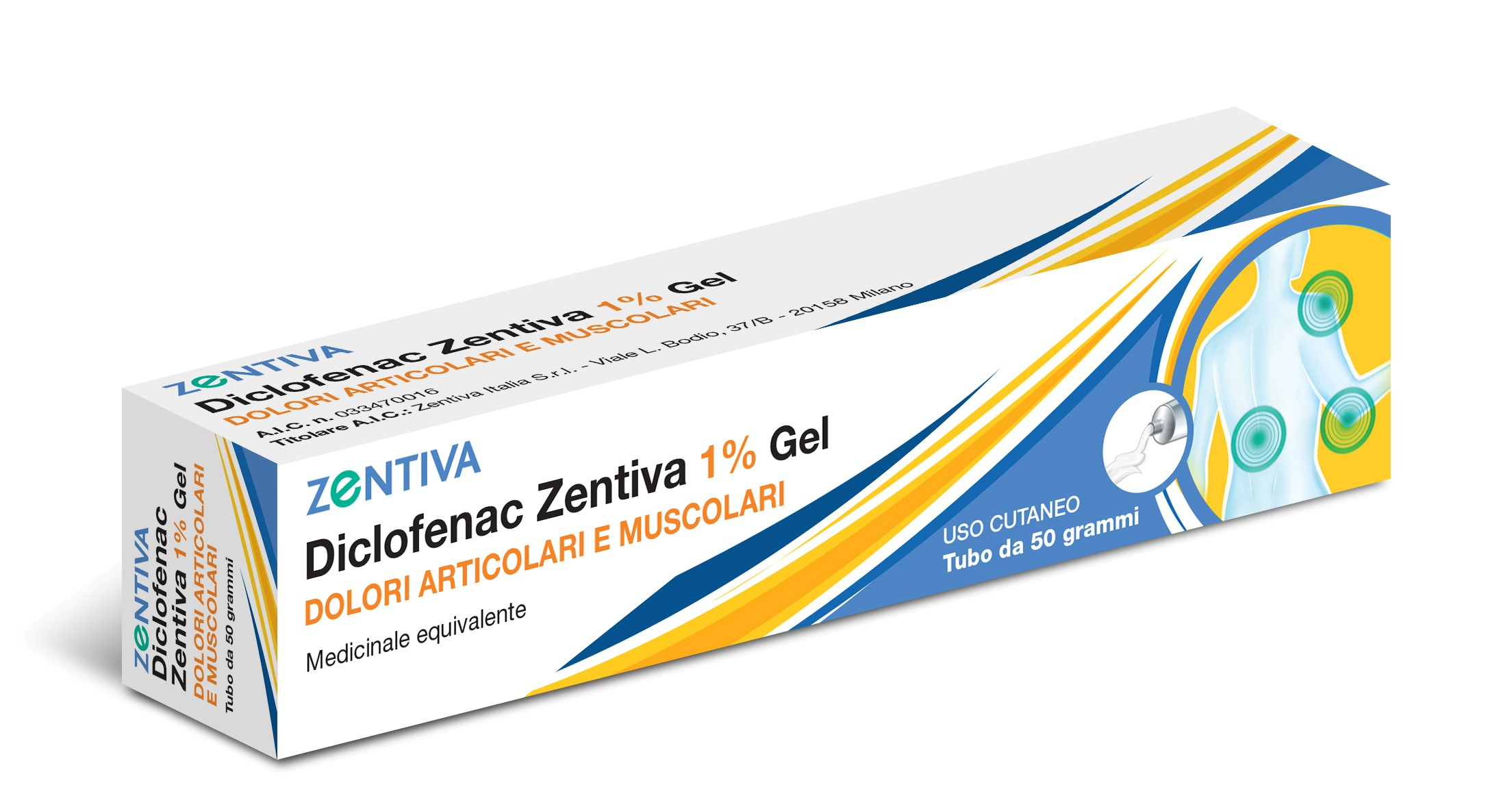 DICLOFENAC ZENTIVA*GEL 50G 1% - farmavitality.it
