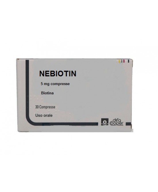 NEBIOTIN*30CPR 5MG - farmavitality.it