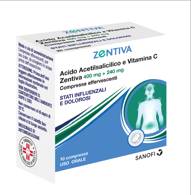 ACIDO ACETILS VIT C ZEN*10CPR - farmavitality.it