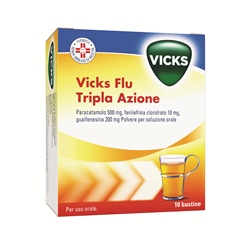 VICKS FLU TRIPLA A*OS POLV10BS - farmavitality.it