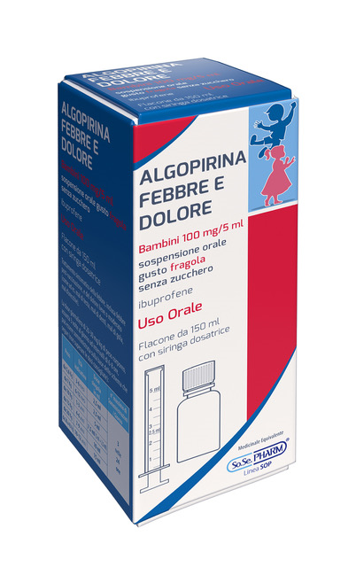 ALGOPIRINA FEBBRE DOL*150ML FR - farmavitality.it