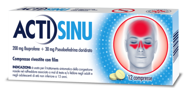 ACTISINU*12CPR 200MG+30MG - farmavitality.it