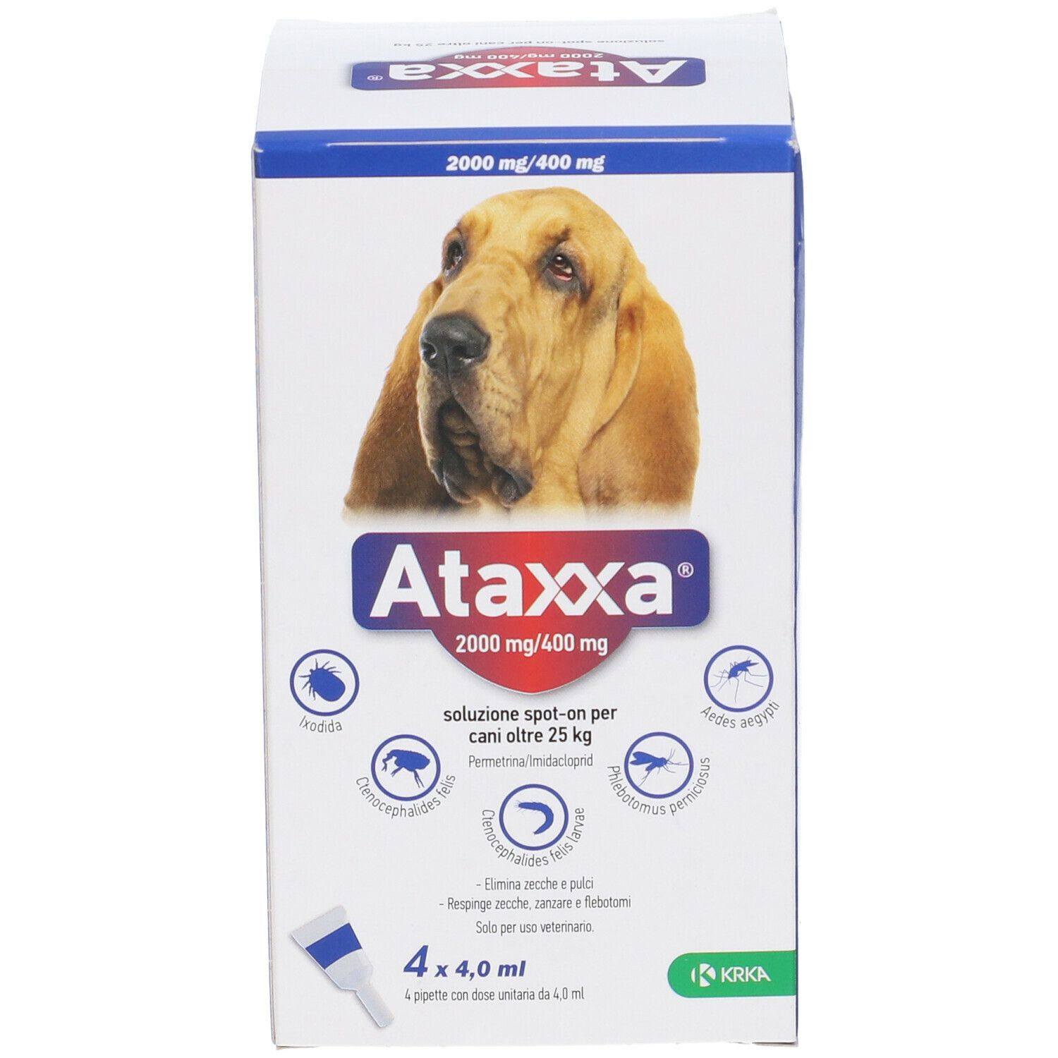 ATAXXA SPOTON*4PIP 25-40KG - farmavitality.it