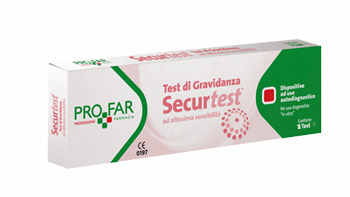 SECURTEST GRAVIDANZA 2 TEST PROFAR - farmavitality.it
