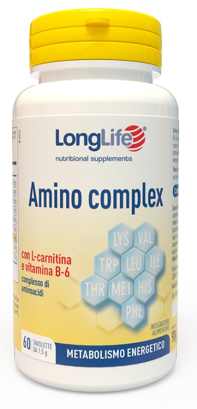 LONGLIFE AMINO COMPLEX 60 TAVOLETTE - farmavitality.it