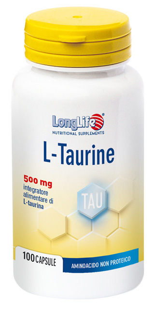 LONGLIFE LTAURINE 500 MG 100 CAPSULE - farmavitality.it