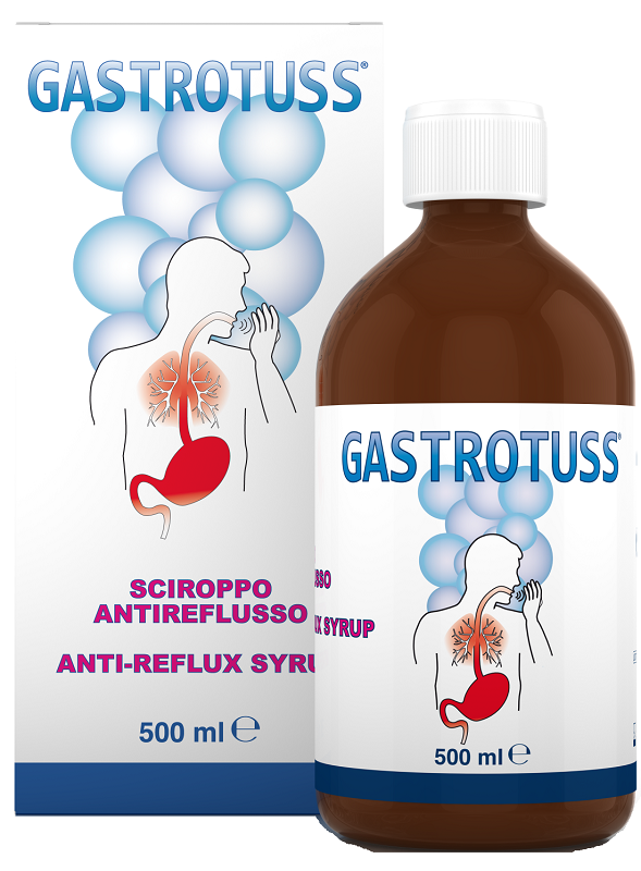 SCIROPPO ANTIREFLUSSO GASTROTUSS 500 ML - farmavitality.it
