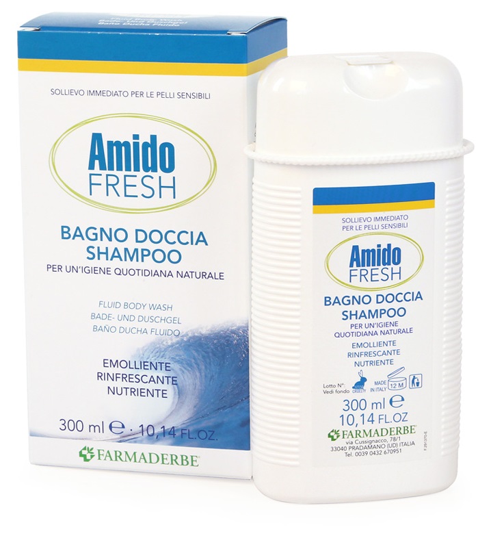 AMIDO FRESH BAGNO DOCCIA SHAMPOO 300 ML - farmavitality.it