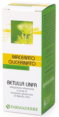 BETULLA LINFA MACERATO GLICERINATO 50 ML - farmavitality.it