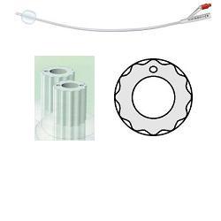 CATETERE VESCICALE IN SILICONE PROFILCATH PLUS SCANALATO 2 VIE CH22 LUNGHEZZA 31 CM PUNTA CILINDRICA 2 FORI CONTRAPPOSTI PALLONCINO 5 ML 1 PEZZO - farmavitality.it