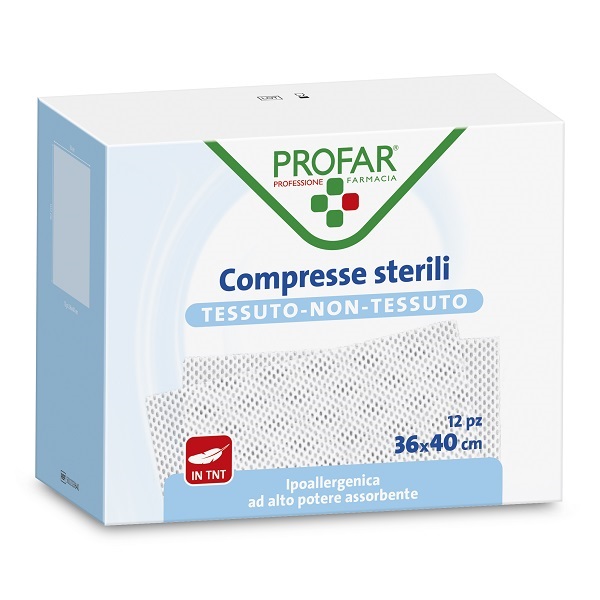 COMPRESSE IN TESSUTO NON TESSUTO 36 X 40 CM PROFAR - farmavitality.it