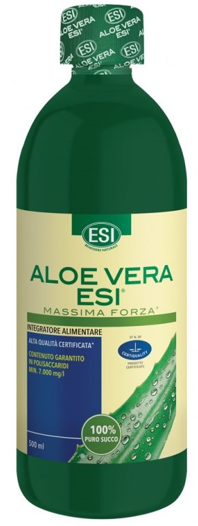 ESI ALOE VERA SUCCO MASSIMA FORZA 500 ML - farmavitality.it