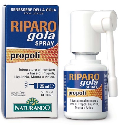 RIPARO GOLA SPRAY 25 ML - farmavitality.it