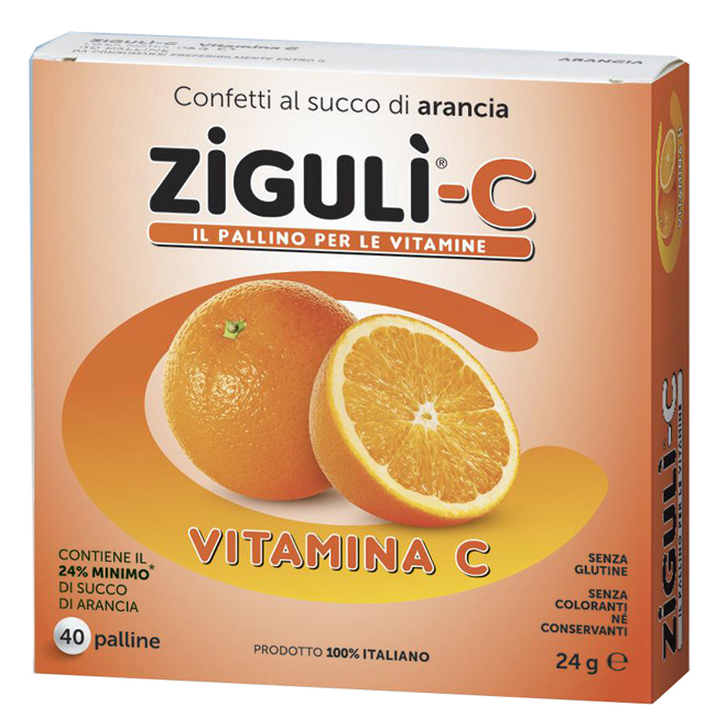 ZIGULI C ARANCIA 40 CONFETTI 24 G - farmavitality.it