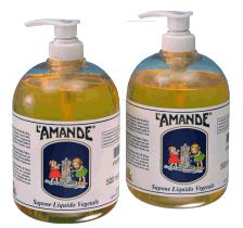 L'AMANDE MARSEILLE SAPONE LIQUIDO VEGETALE NON PROFUMATO 500 ML - farmavitality.it