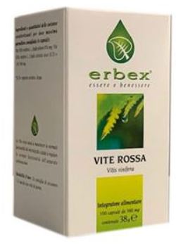 VITE ROSSA 100 CAPSULE 380MG - farmavitality.it