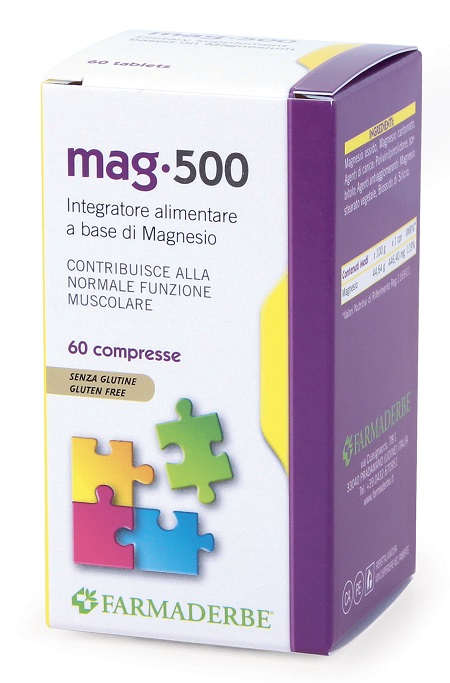 MAG 500 60 COMPRESSE - farmavitality.it