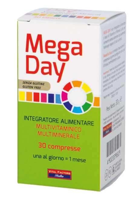 MEGA DAY 30 COMPRESSE - farmavitality.it