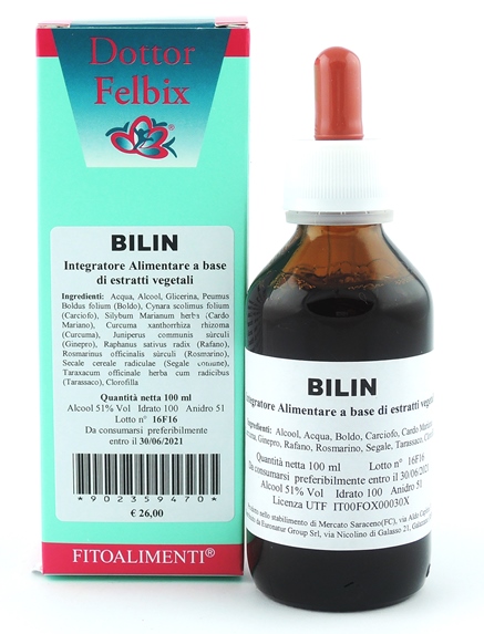 BILIN GOCCE 100 ML - farmavitality.it