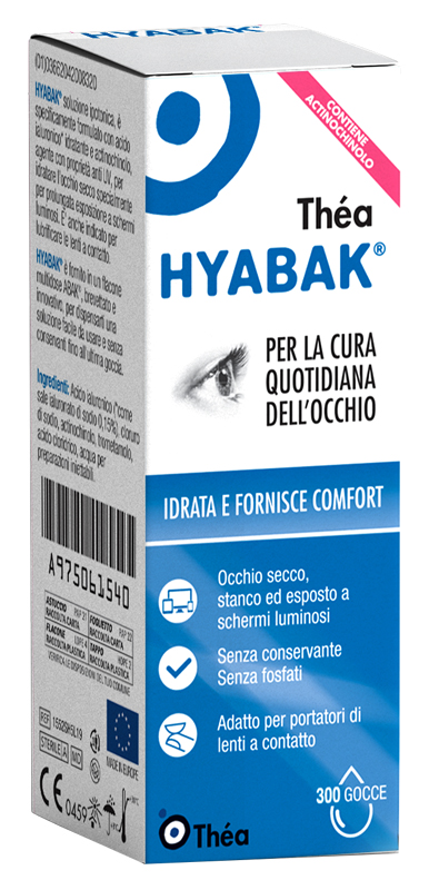HYABAK SOLUZIONE OFTALMICA 10 ML - farmavitality.it