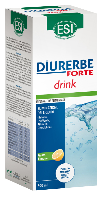 ESI DIURERBE FORTE DRINK LIMONE 500 ML - farmavitality.it