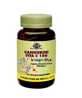 CANGURINI VITAMINA C 100 COMPRESSE MASTICABILI - farmavitality.it
