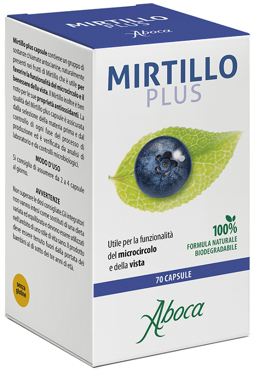 MIRTILLO PLUS 70 CAPSULE - farmavitality.it