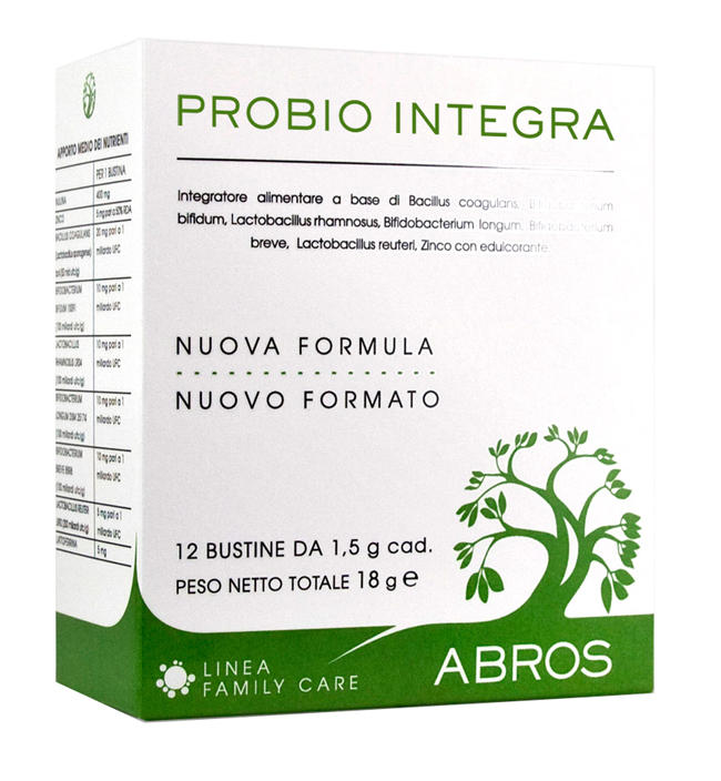 PROBIOINTEGRA ABROS 12 BUSTINE - farmavitality.it