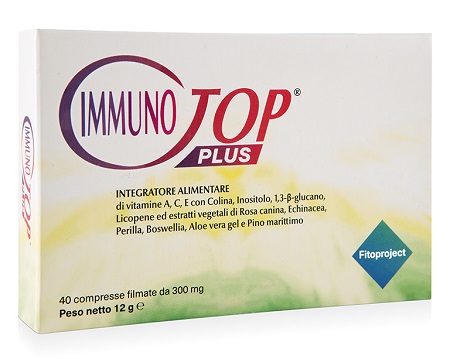 IMMUNOTOP PLUS 40 COMPRESSE FILMATE DA 300 MG - farmavitality.it