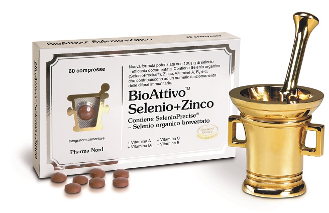 BIOATTIVO SELENIO + ZINCO 60 COMPRESSE - farmavitality.it