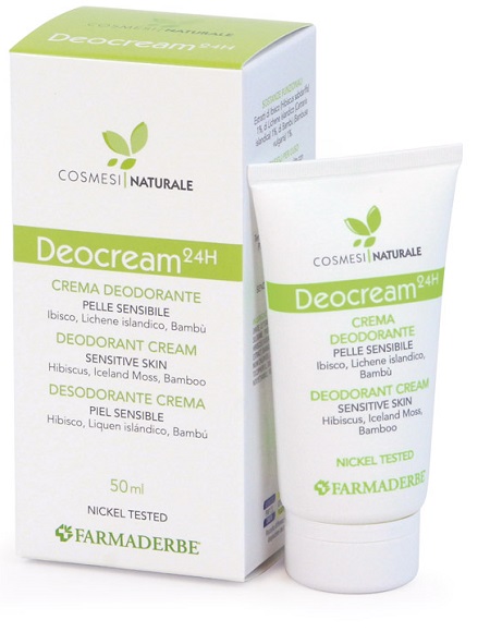 DEOCREAM CREMA DEODORANTE PELLI SENSIBILI 50 ML - farmavitality.it