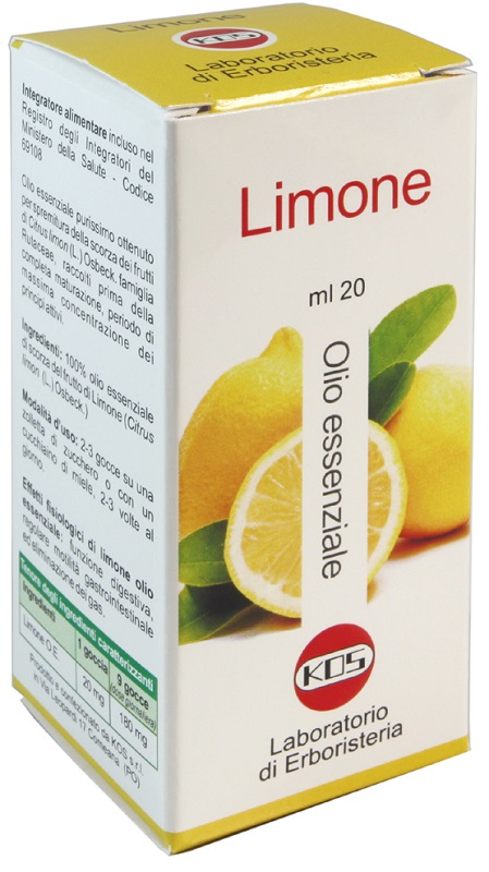 LIMONE OLIO ESSENZIALE 20 ML - farmavitality.it