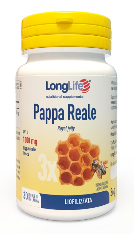 LONGLIFE PAPPA REALE 30 PERLE IN GELATINA - farmavitality.it