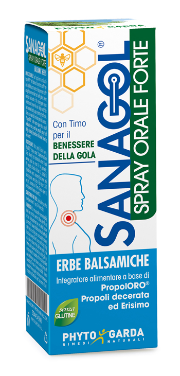 SANAGOL SPRAY FORTE ERBE BALSAMICHE 20 ML - farmavitality.it