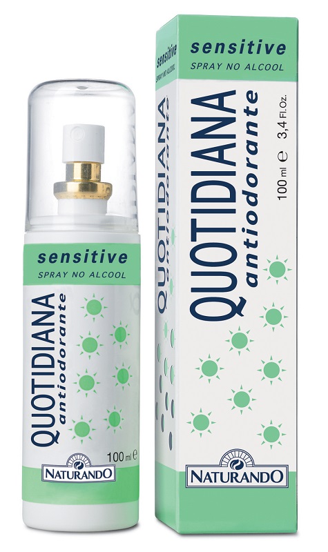 QUOTIDIANA ANTIODORANTE SPRAY SENSITIVE 100 ML - farmavitality.it