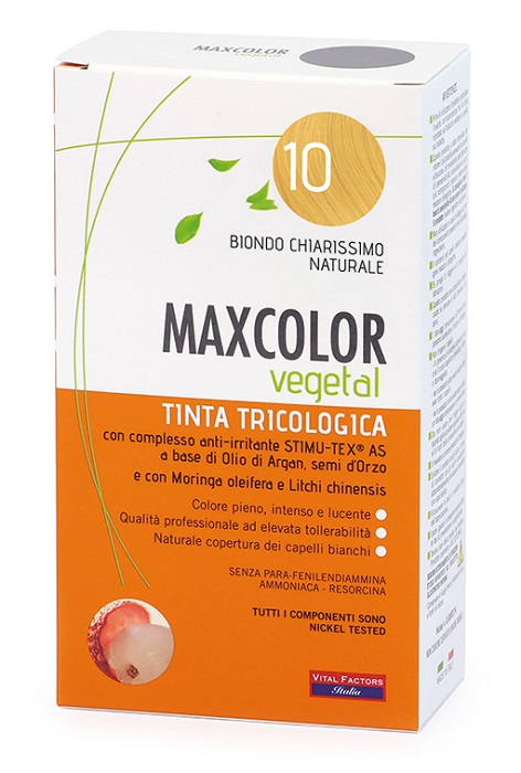 MAX COLOR VEGETAL 10 TINTURA 140 ML - farmavitality.it