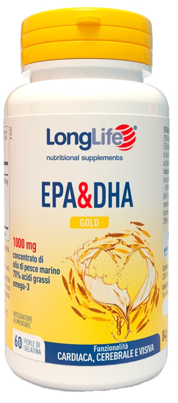 LONGLIFE EPA DHA GOLD 60 PERLE - farmavitality.it