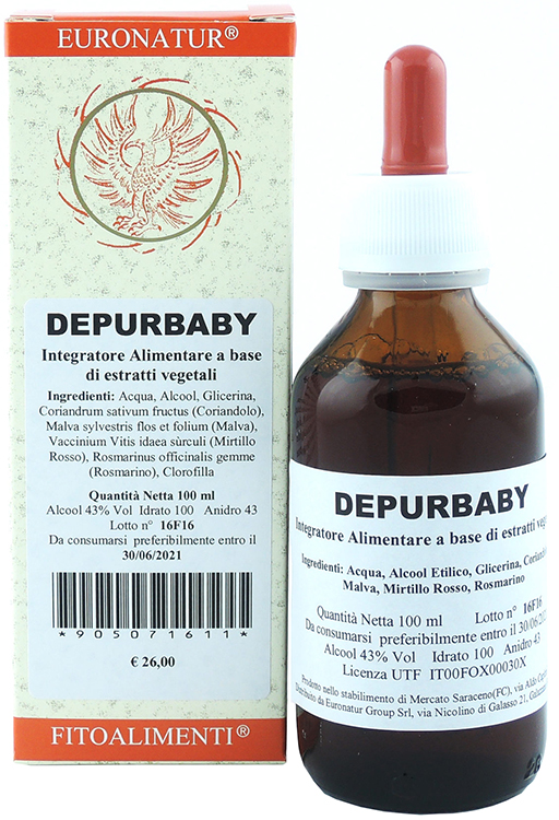 DEPURBABY GOCCE 100 ML - farmavitality.it