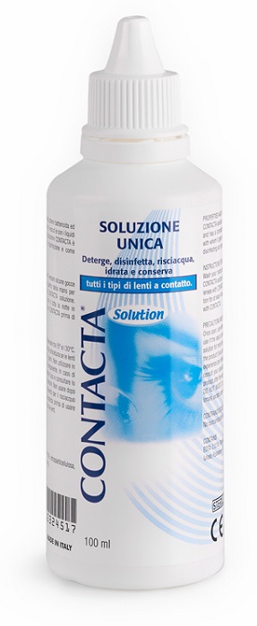 SOLUZIONE UNICA ISOTONICA CONTACTA 100ML - farmavitality.it