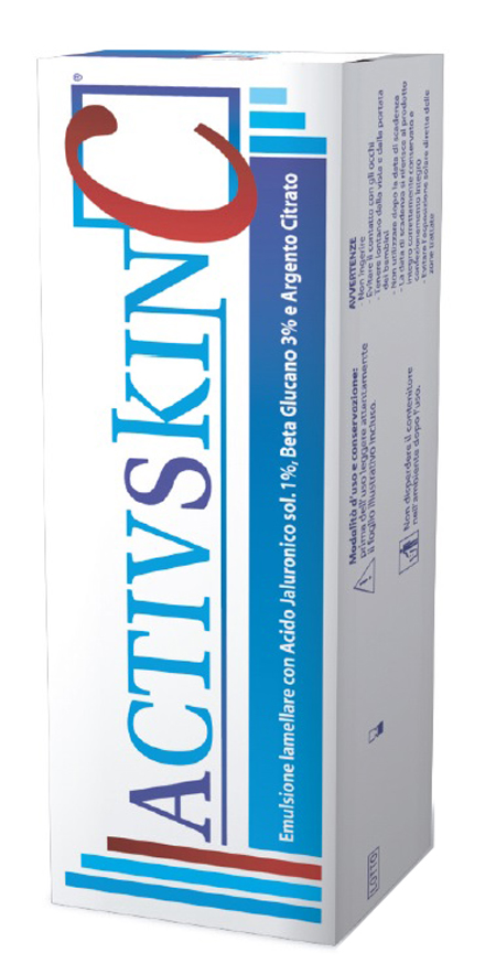 EMULSIONE IAMELLARE ACTIV SKIN CON ACIDO JALURONICO 1% BETA GLUCANO 3% E ARGENTO CITRATO 30 ML - farmavitality.it