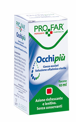 OCCHIPIU' GOCCE OCULARI RINFRESCANTI 1 FLACONE DA 10 ML PROFAR - farmavitality.it