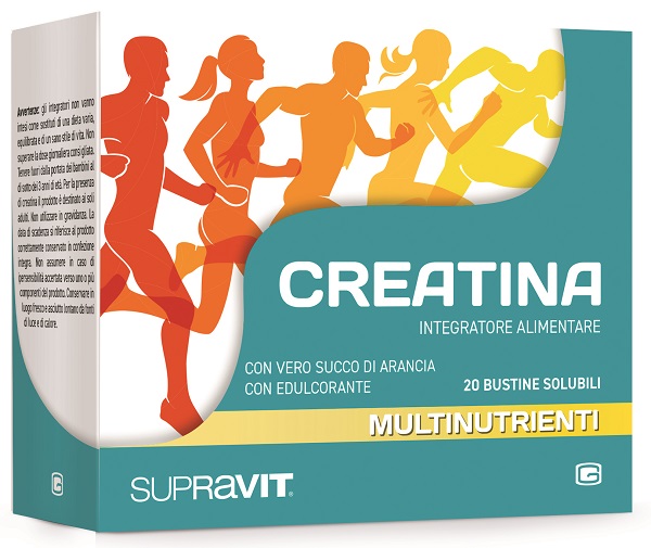 SUPRAVIT CREATINA GRANULATO 20 BUSTINE - farmavitality.it